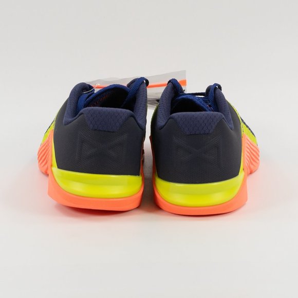Nike Metcon 6 \'Deep Royal Blue Bright Mango\' CK9388-400 size 8.5 Men / 10 Women